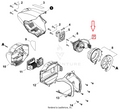 Echo Electric Motor Assembly | A054000330 | Fits DPAS-2600, DPE-2600, DPPT-2600H
