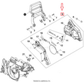Echo Chain Brake/Sprocket Guard Assembly | P100004653 | CS-4510, CS-4920