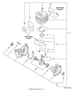 Echo Short Block Assembly | SB1072 | Fits 200, 211 series