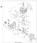 Echo Short Block Assembly 225 Series | SB1096 | Fits GT-225, PAS-225, PE-225, PPF-225, SHC-225, SRM-225