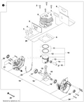 Echo SB1129 Short Block Assembly | Fits EB910, PB-9010
