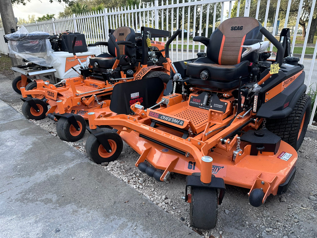 Scag Cheetah II Zero Turn Mower | Up to 72" Deck & 40 HP