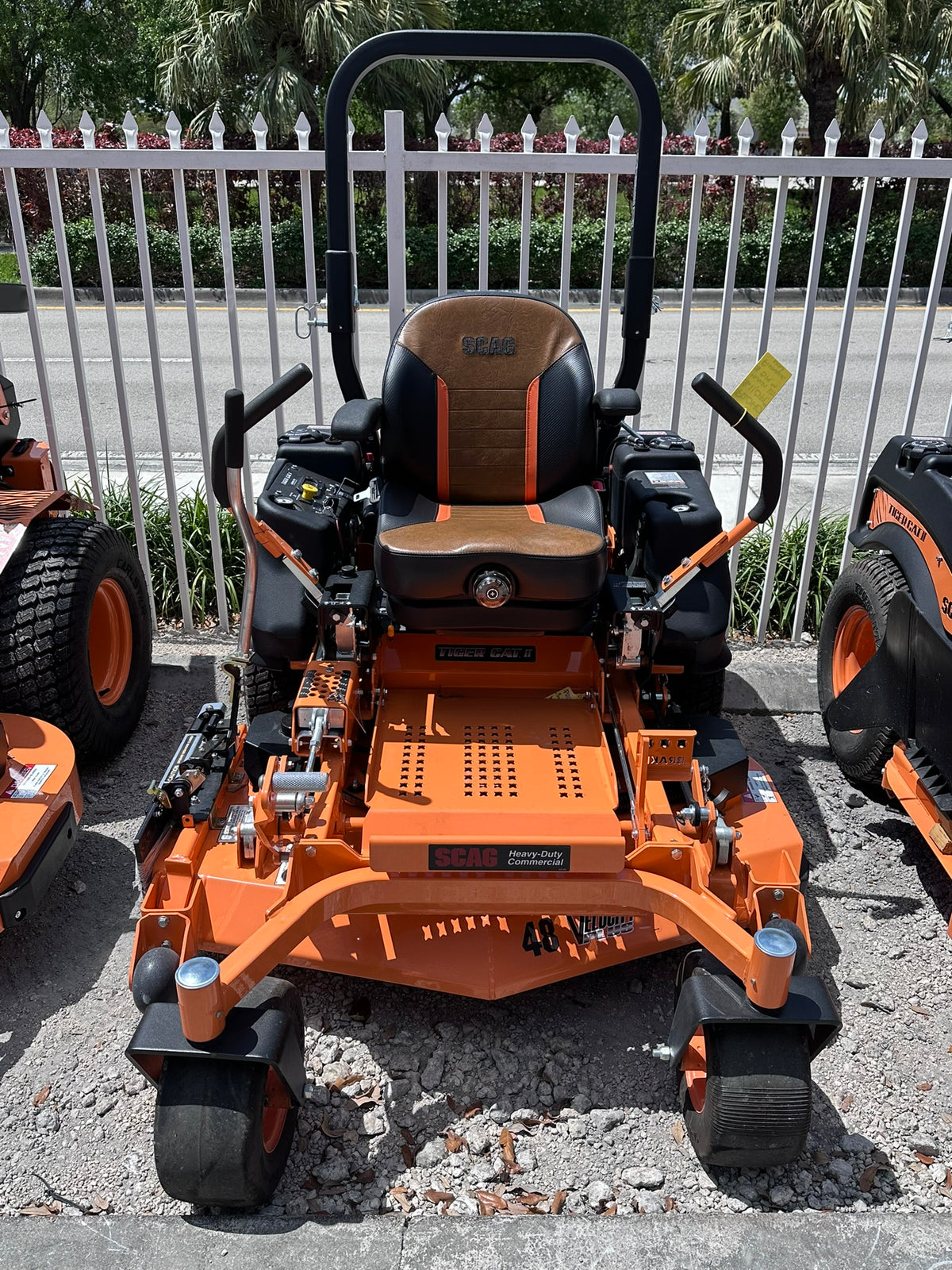 Scag Tiger Cat II Zero Turn Mower | Up to 61" Deck or 36 HP