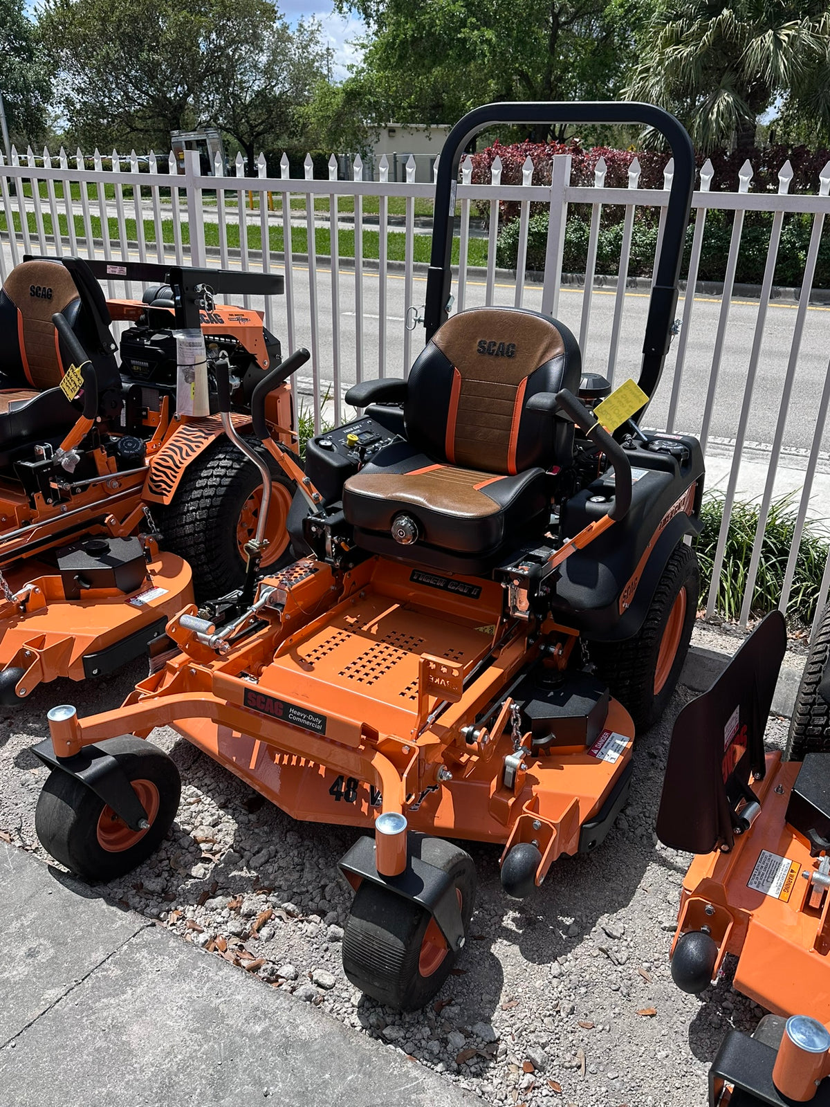 Scag Tiger Cat II Zero Turn Mower | Up to 61" Deck or 36 HP