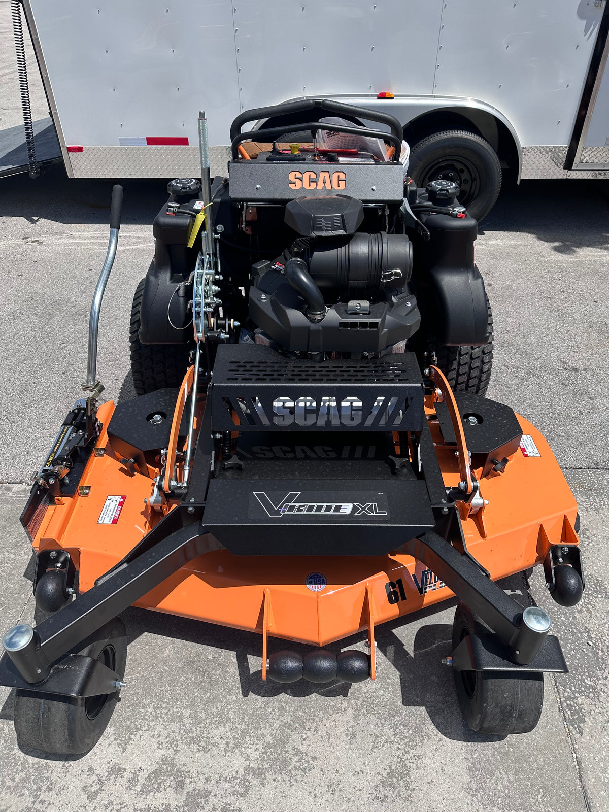 Scag V-Ride XL Stand-On Mower | Up to 72" Deck & 40 HP