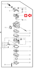 Echo VALVE ASSY | 62100-81310 | Fits AH242, AHS242, C242, M242, T242, T242X
