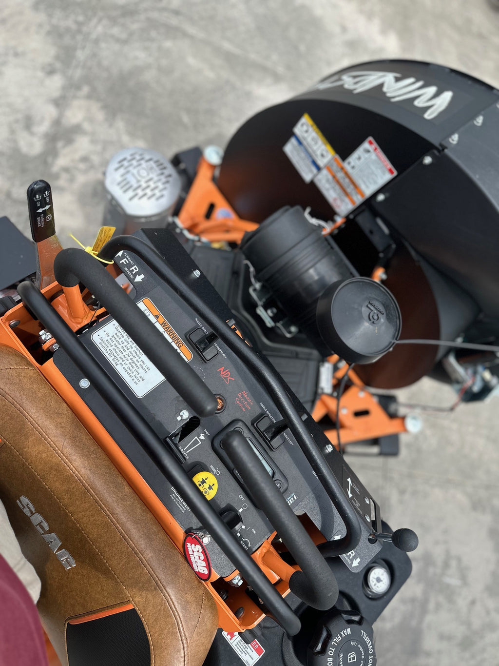 Scag Windstorm Stand-On Blower | 37 HP Briggs Vanguard™