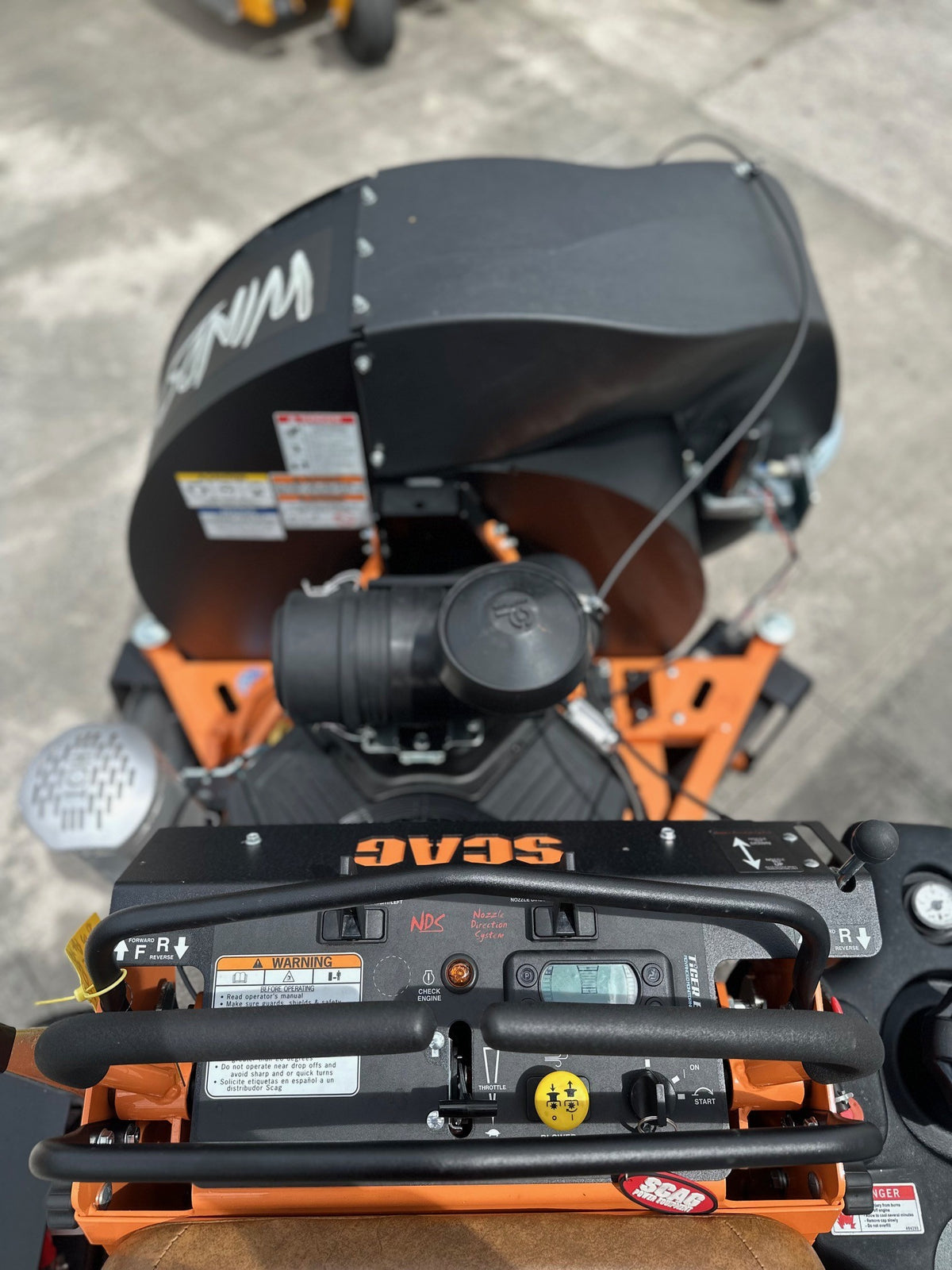 Scag Windstorm Stand-On Blower | 37 HP Briggs Vanguard™