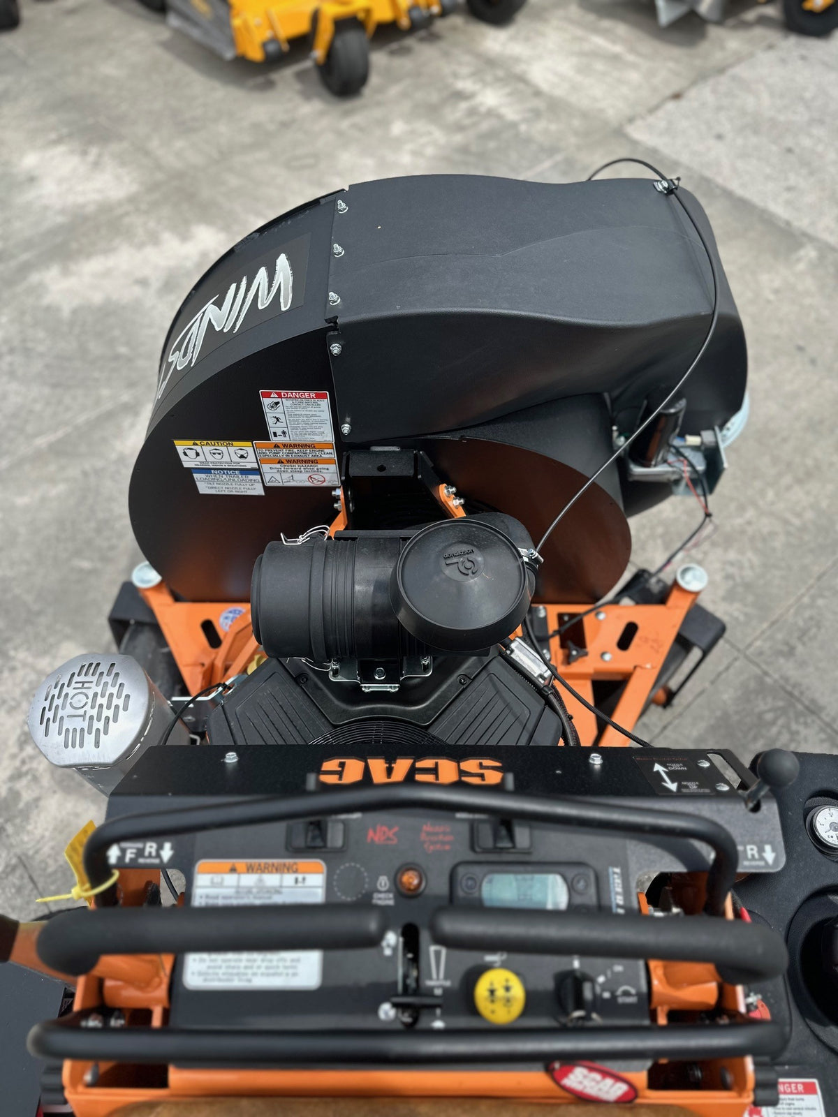 Scag Windstorm Stand-On Blower | 37 HP Briggs Vanguard™