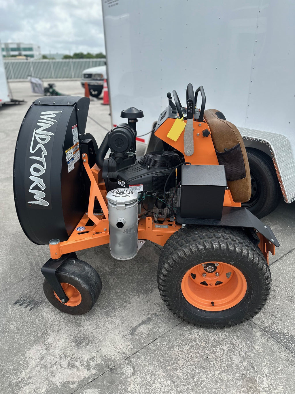 Scag Windstorm Stand-On Blower | 37 HP Briggs Vanguard™