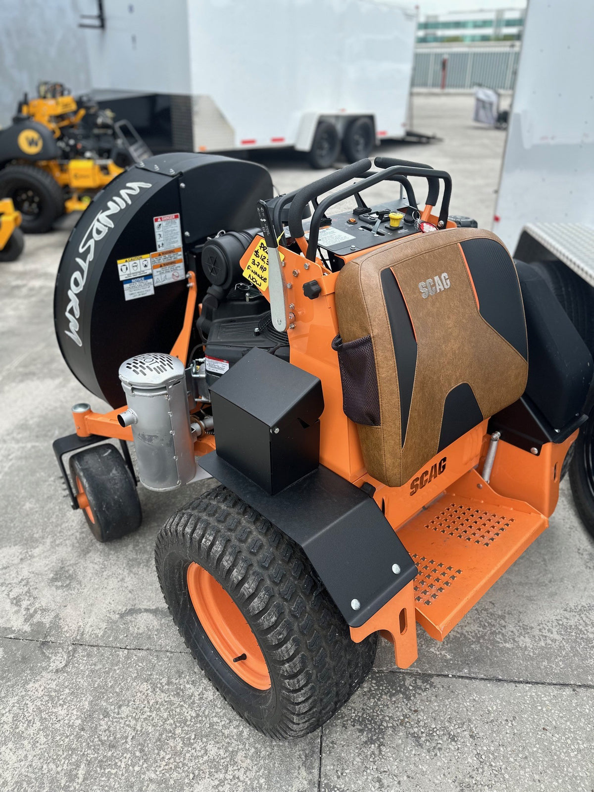 Scag Windstorm Stand-On Blower | 37 HP Briggs Vanguard™