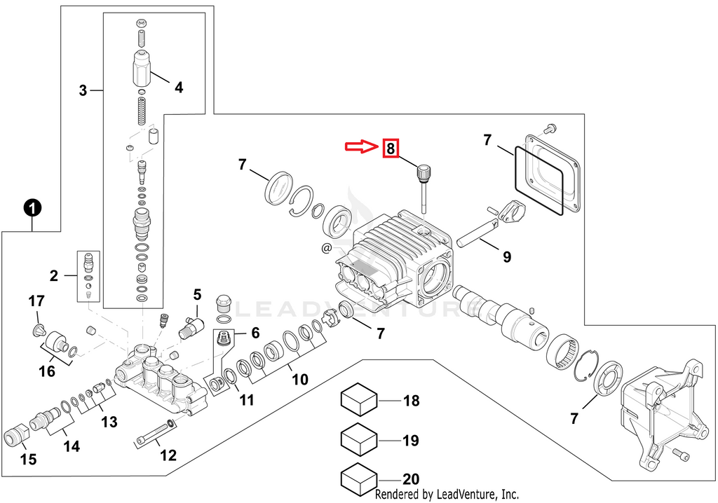 Echo Oil Cap | YH482000130 | PW-4200