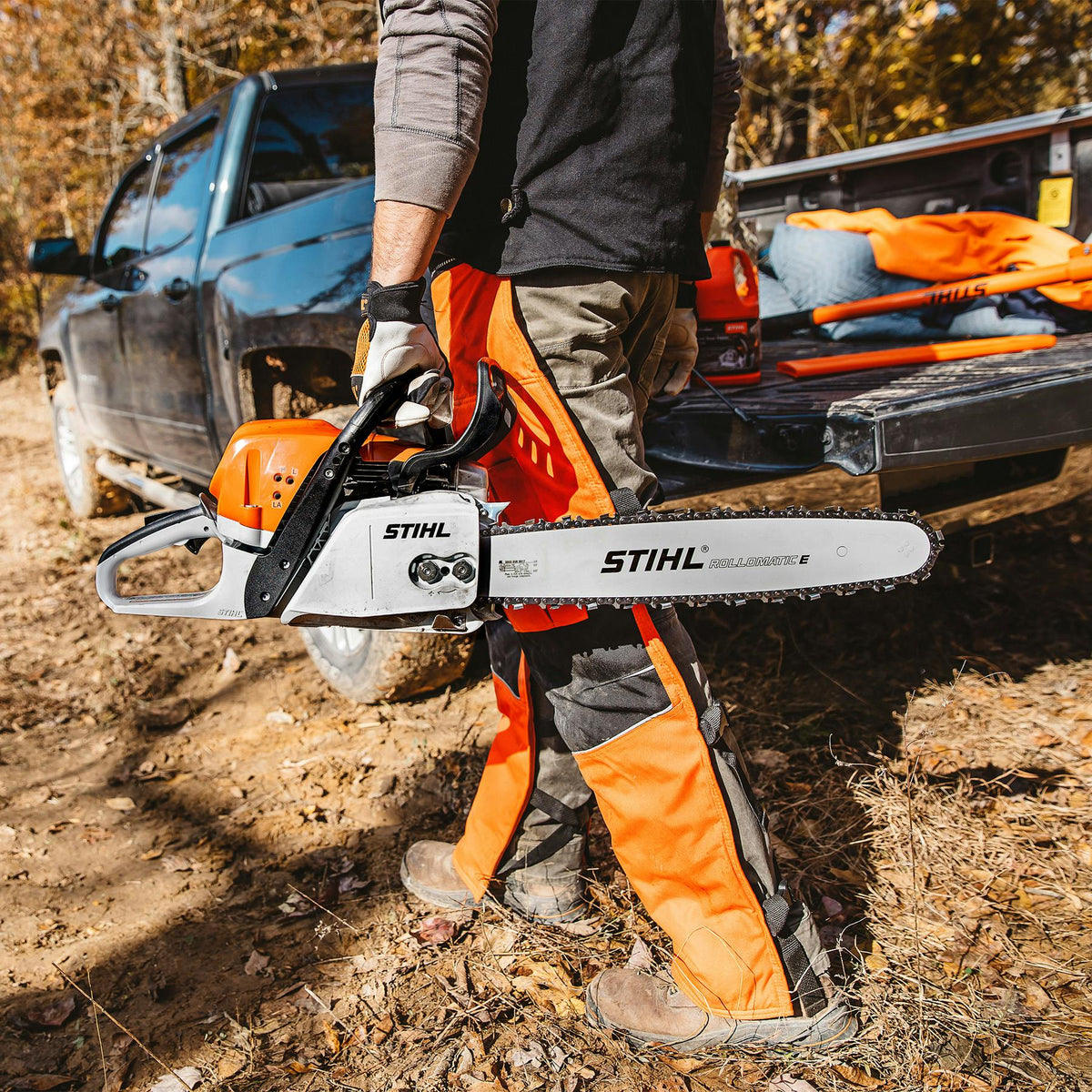 Stihl MS 391 Gas Chainsaw | 3/8" Pitch | Up to 25" Bar | 0.050" or 0.063" Gauge