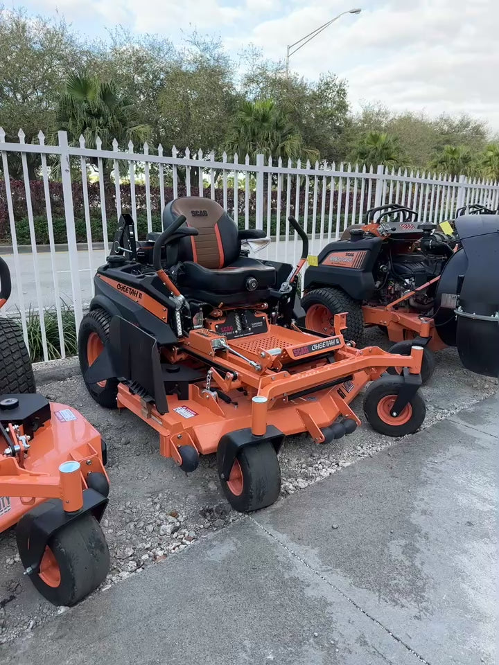 Scag Cheetah II Zero Turn Mower | Up to 72" Deck & 40 HP