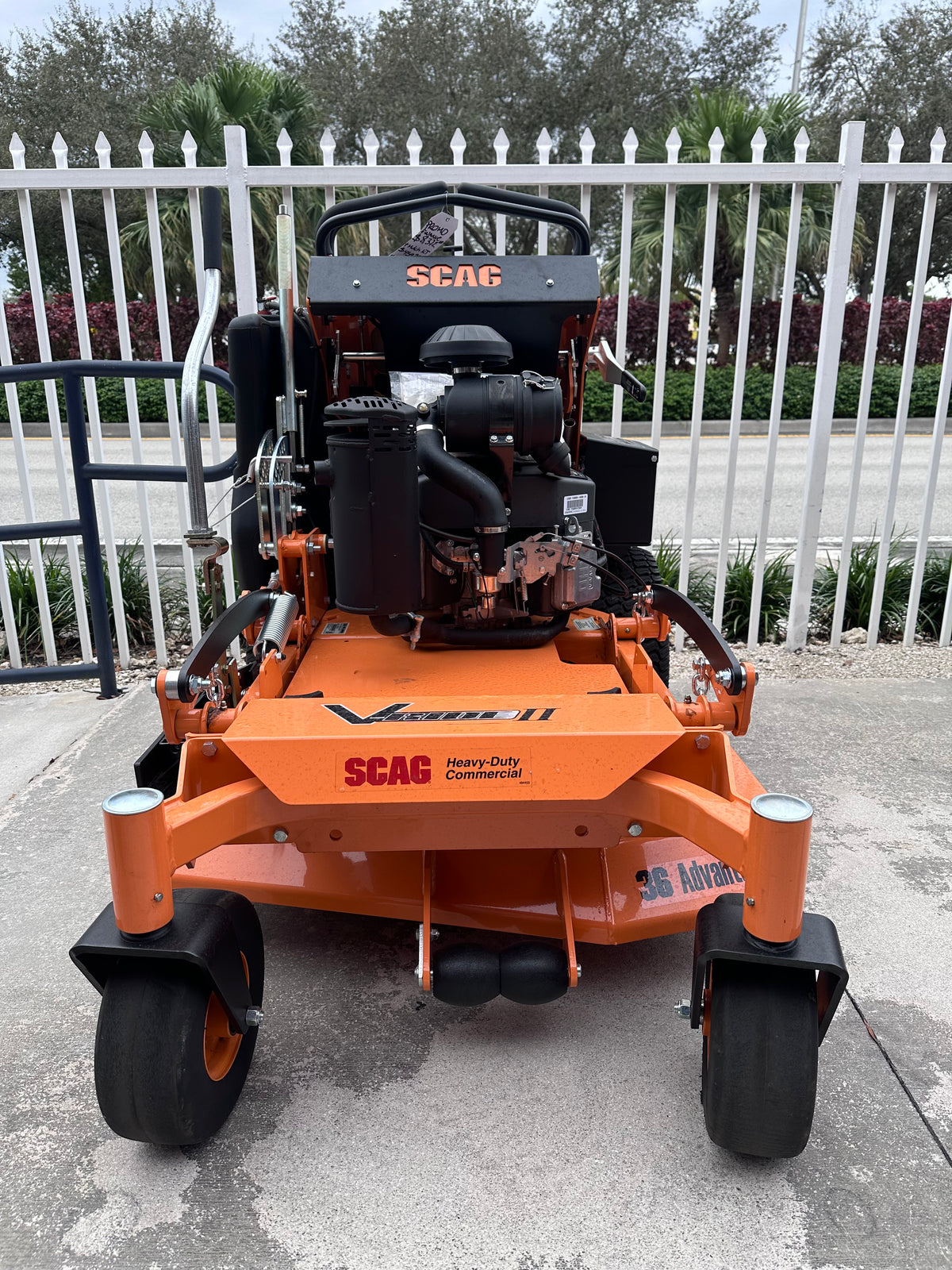 Scag V-Ride II Stand-On Mower | Up to 61" Deck & 40 HP