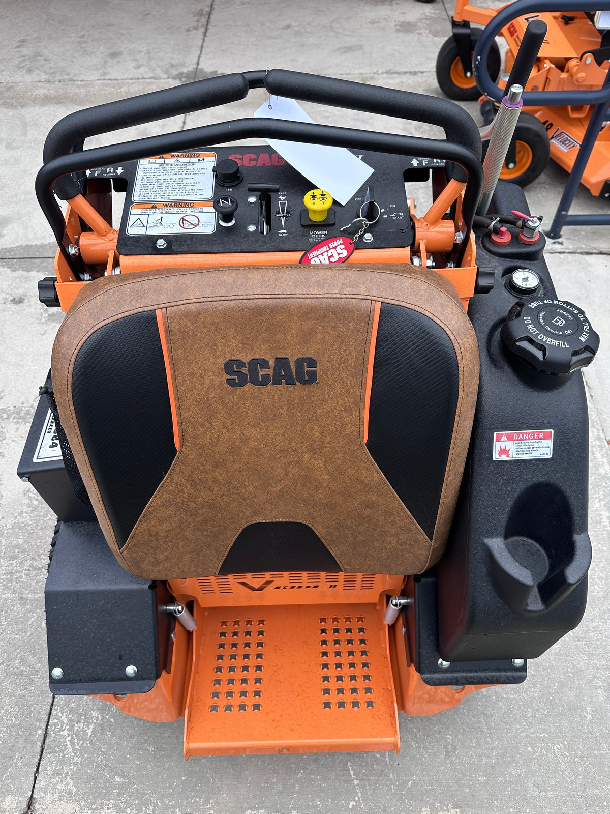 Scag V-Ride II Stand-On Mower | Up to 61" Deck & 40 HP