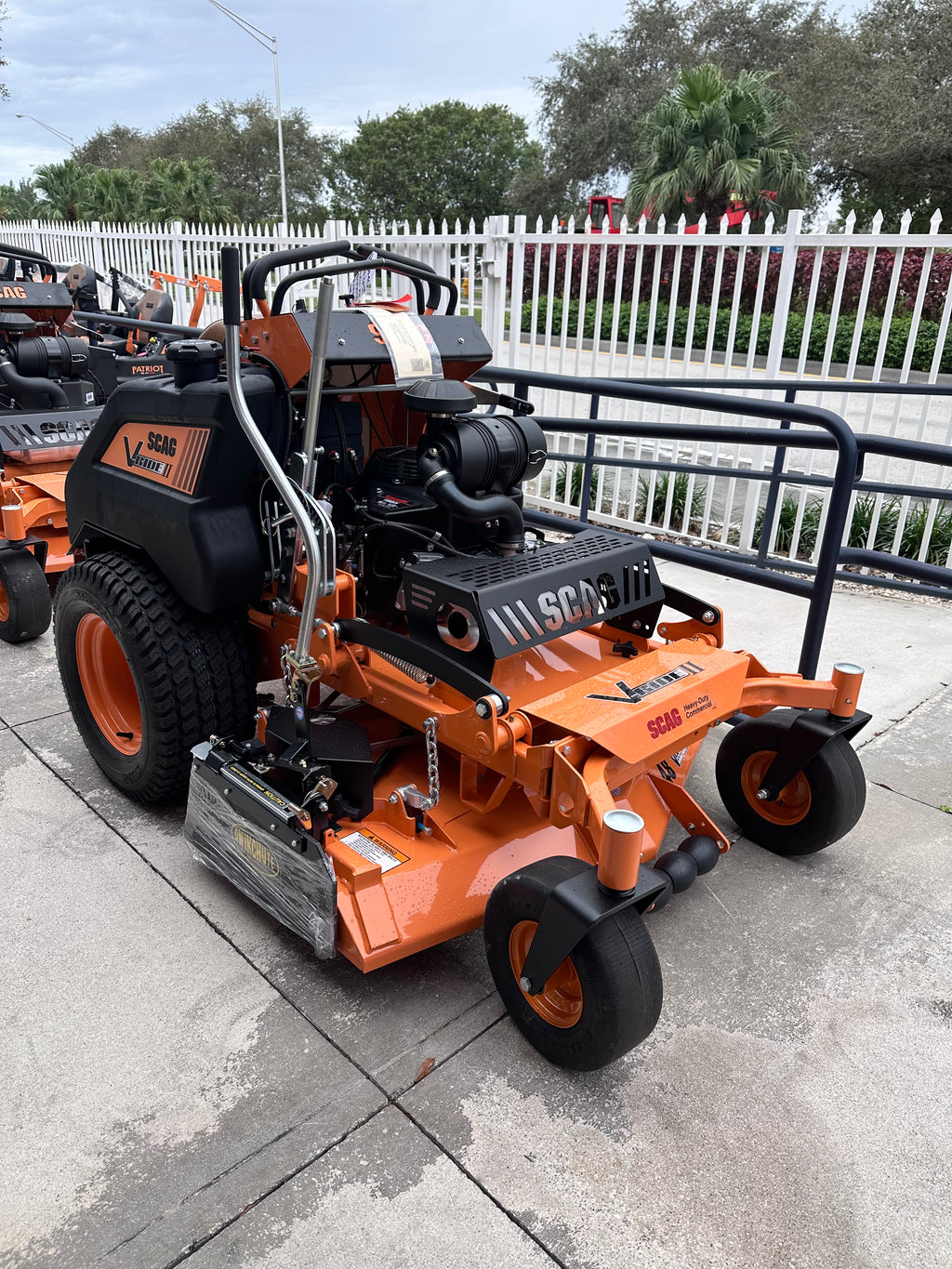 Scag V-Ride II Stand-On Mower | Up to 61" Deck & 40 HP