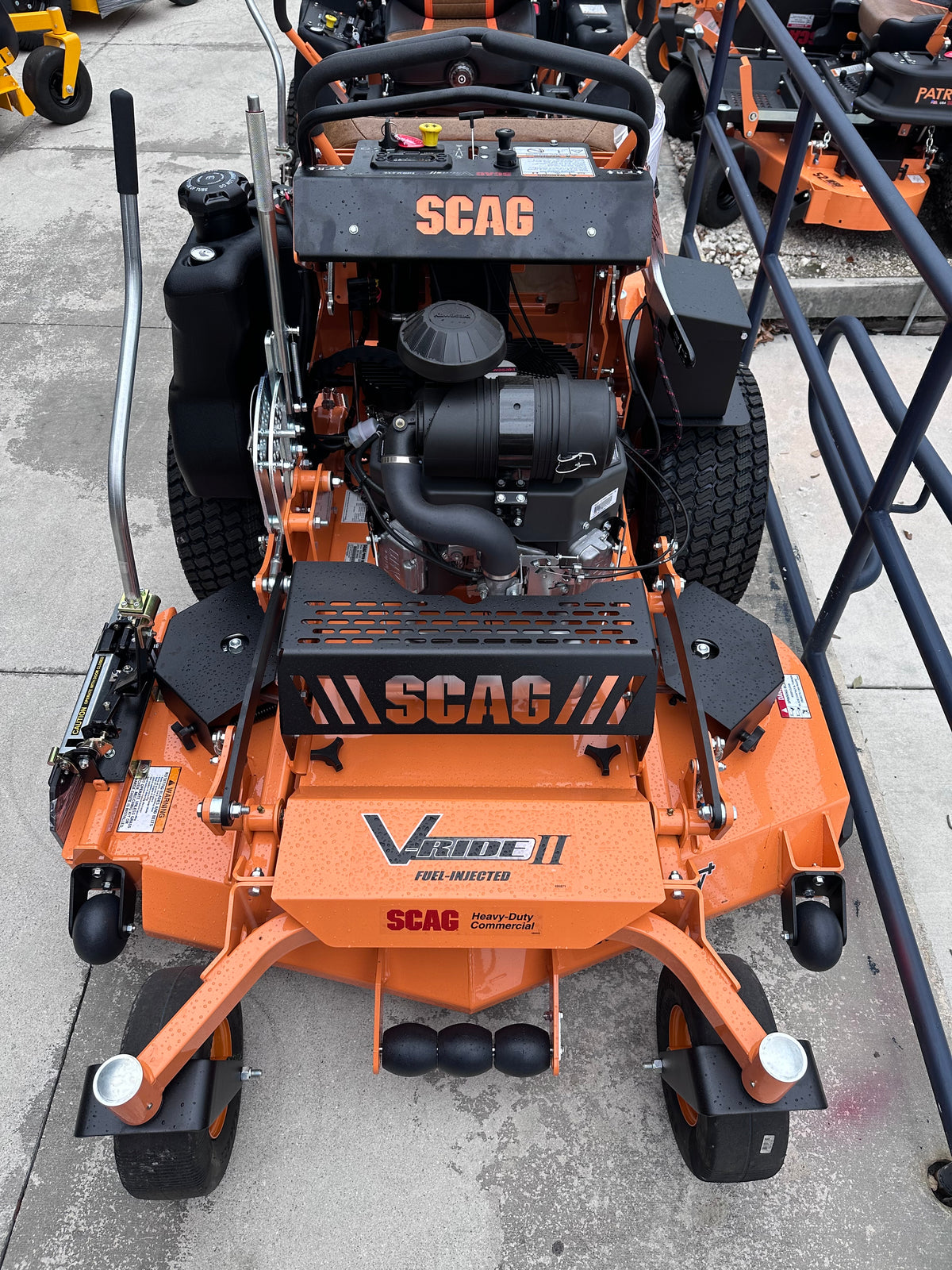 Scag V-Ride II Stand-On Mower | Up to 61" Deck & 40 HP