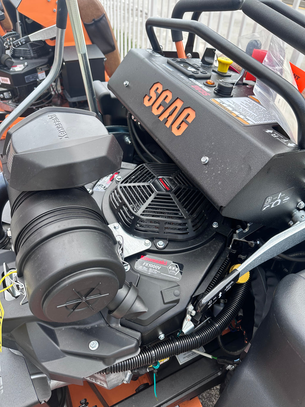 Scag V-Ride XL Stand-On Mower | Up to 72" Deck & 40 HP